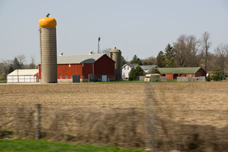 A farmhouse in Illinois